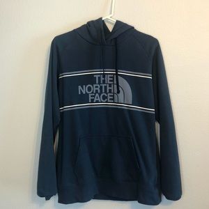 The North Face blue women’s hoodie